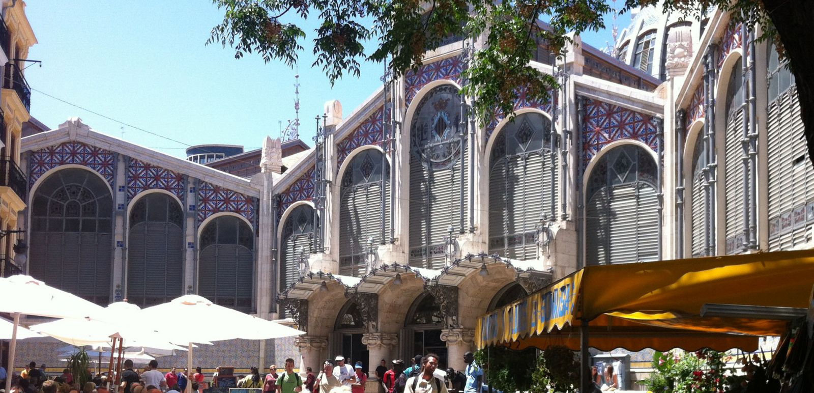 Центральный рынок Валенсии, испания Mercado Valencia